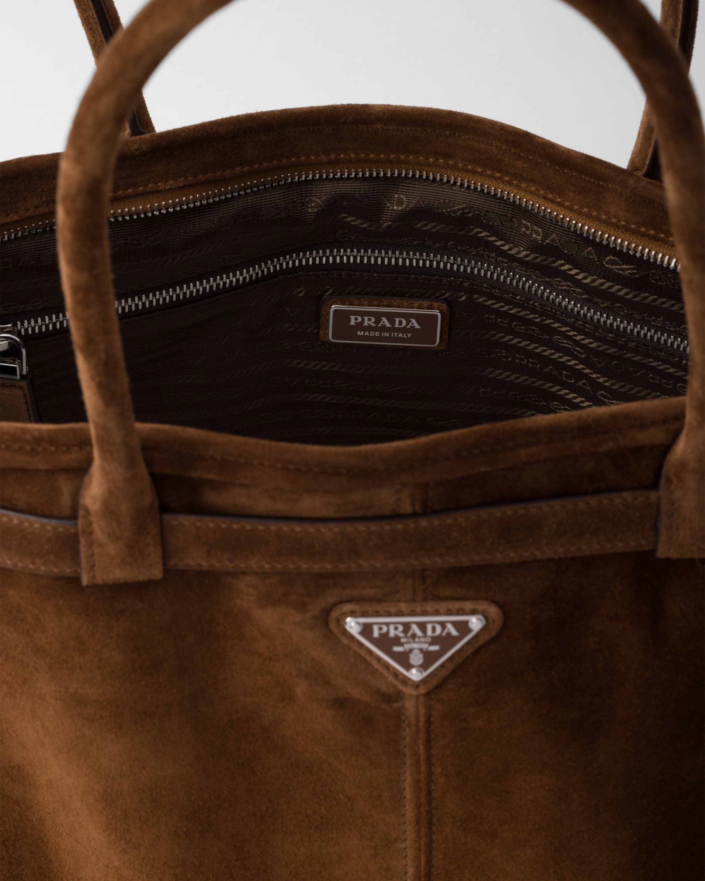 Suede tote bag - 5