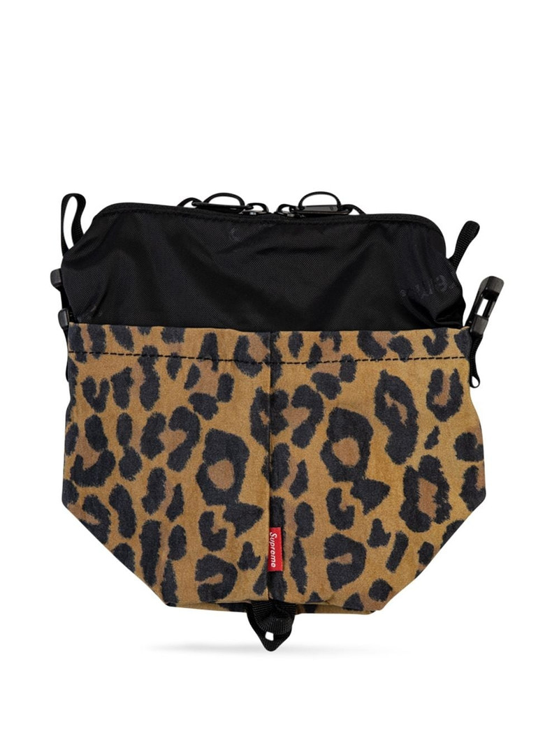 Supreme leopard neck pouch outlook
