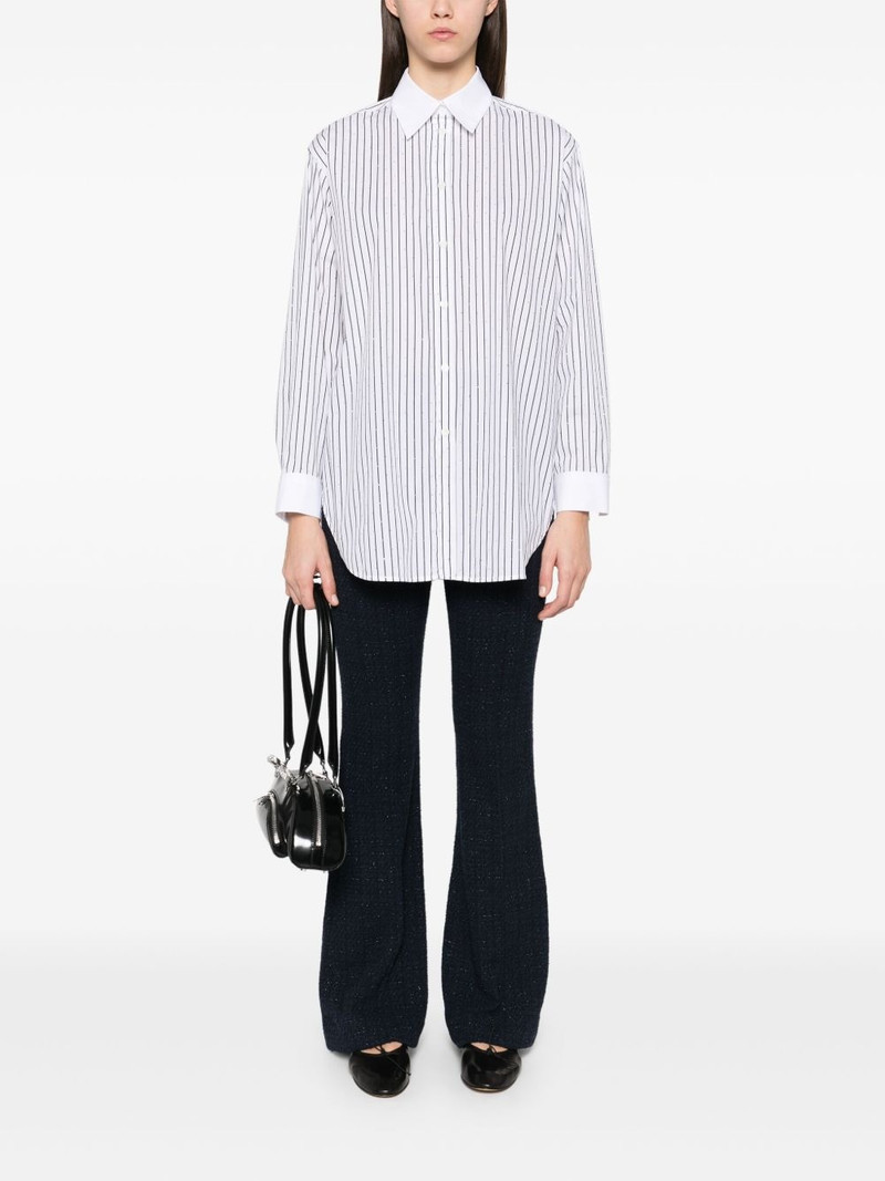maje striped shirt outlook