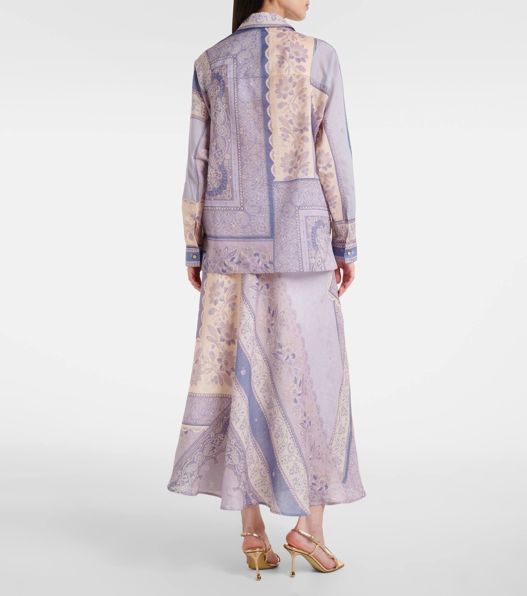 Lucky printed cotton shirt - 3