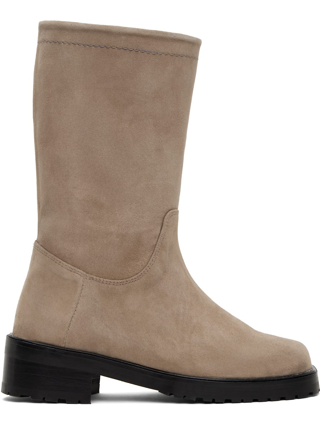 Taupe Belmont Boots - 1