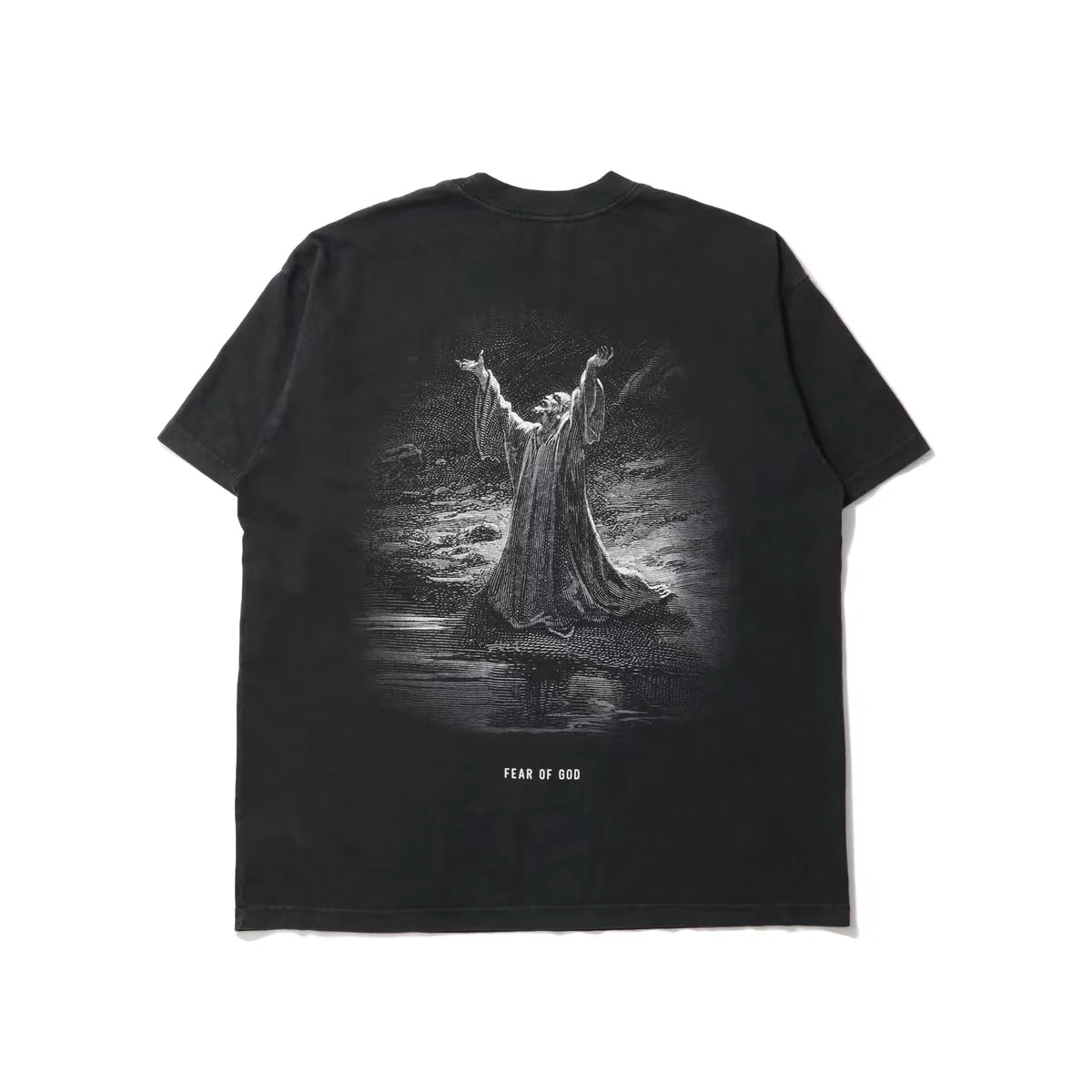 Fear of God x Union External T-Shirt 'Vintage Black' FOGXUN-SS23-001 - 2