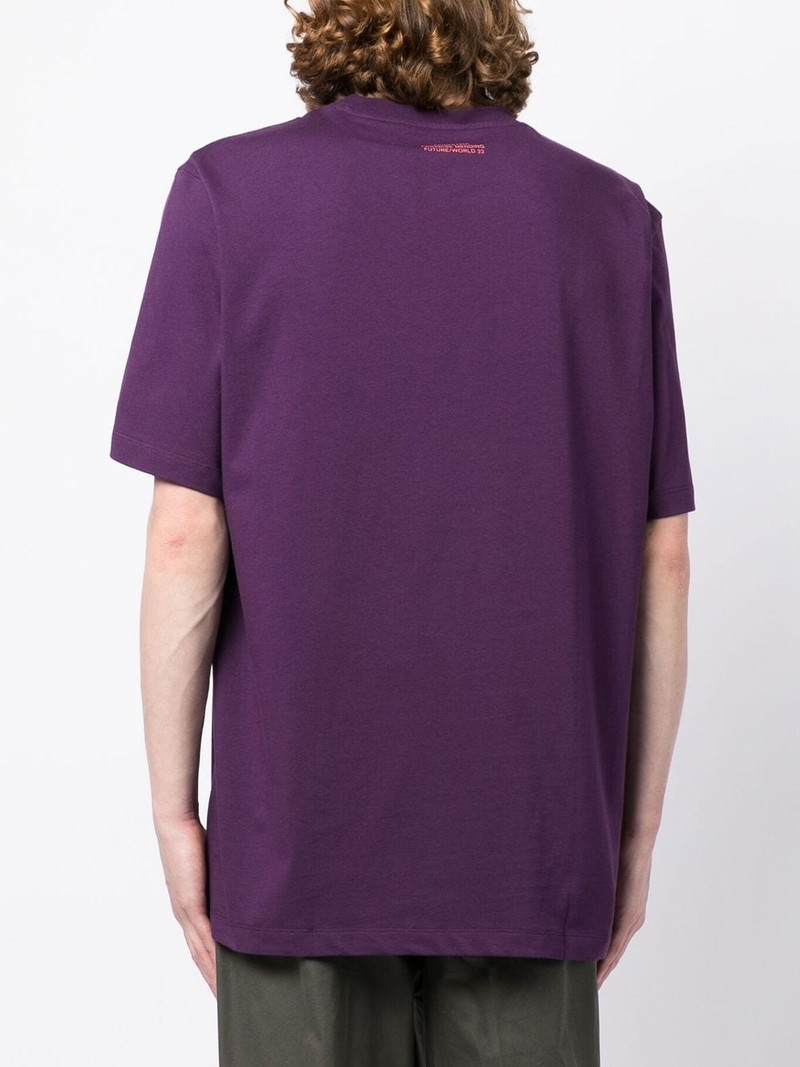 logo-print short-sleeved T-shirt 4