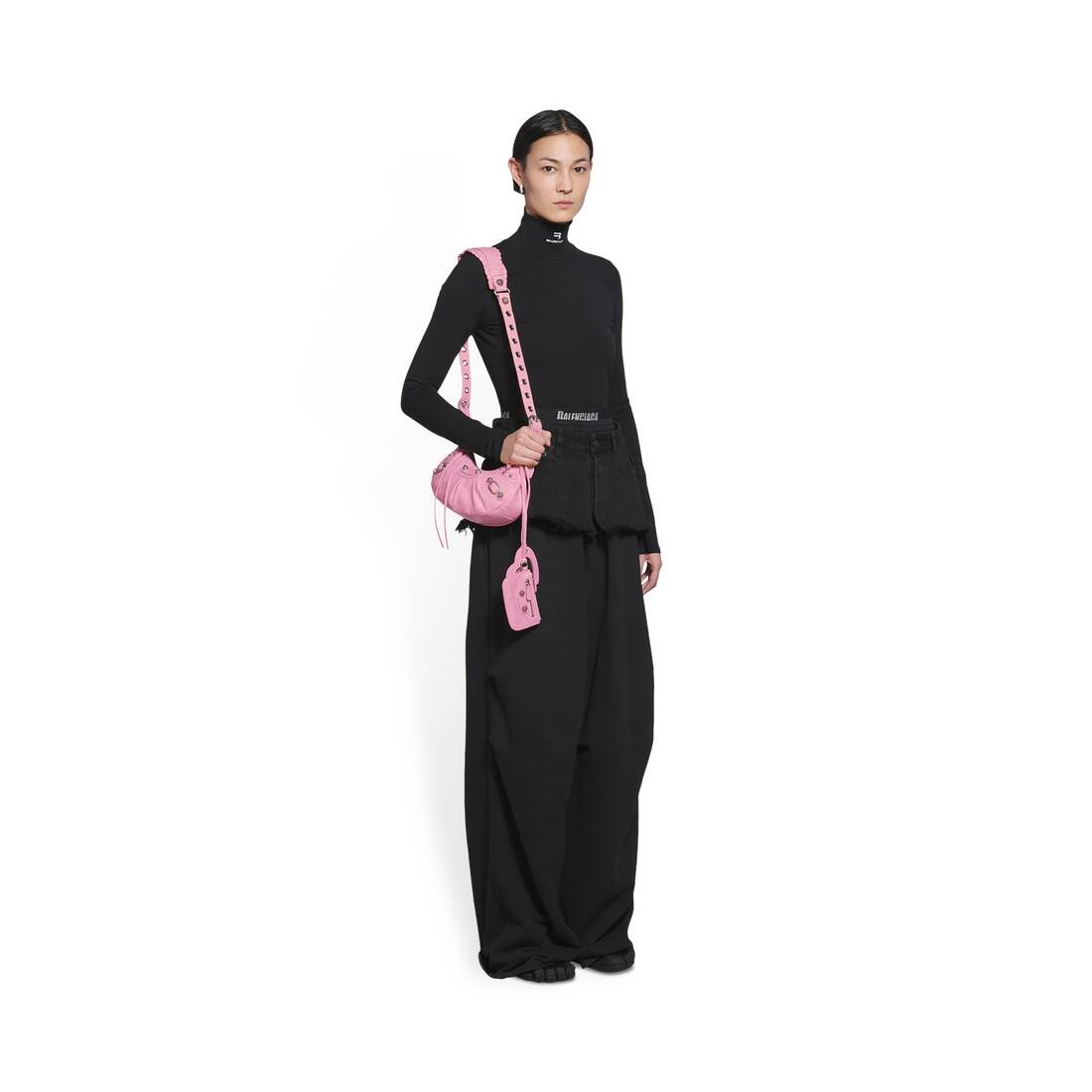 Women's Le Cagole Xs Shoulder Bag in Pink - 2