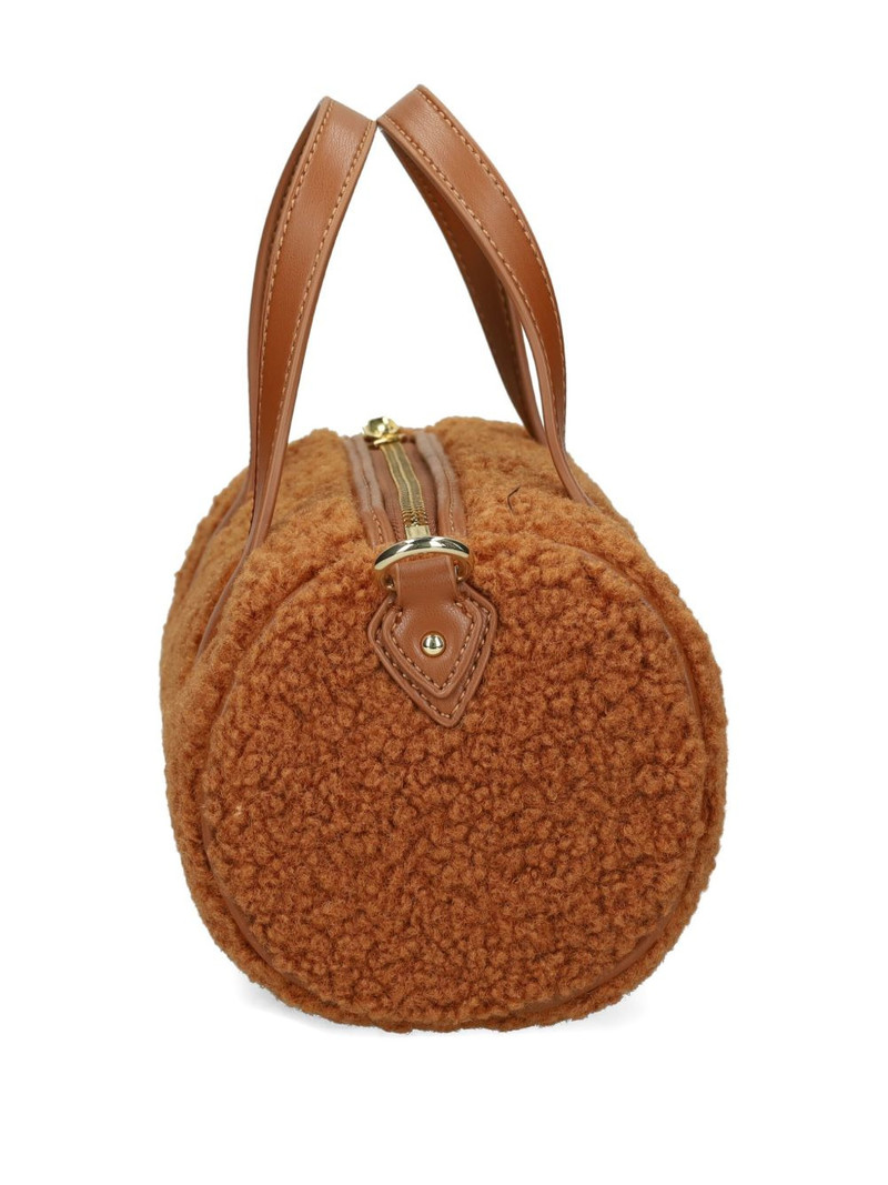 top-handle logo tote bag 4