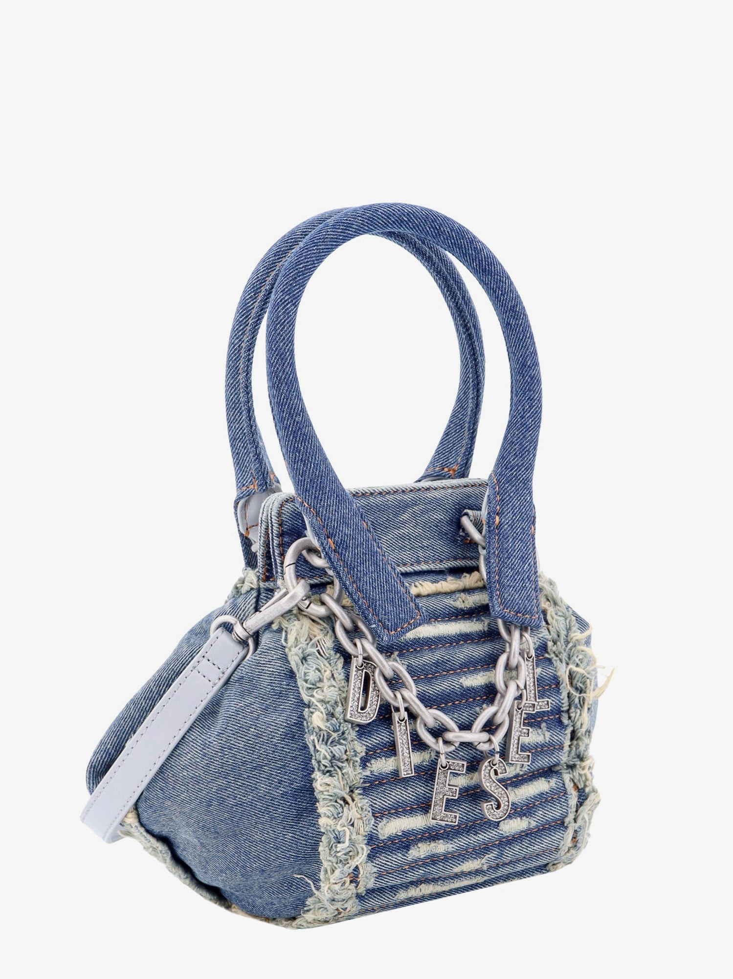 Diesel Woman D-Vina-Xs Woman Blue Handbags - 3