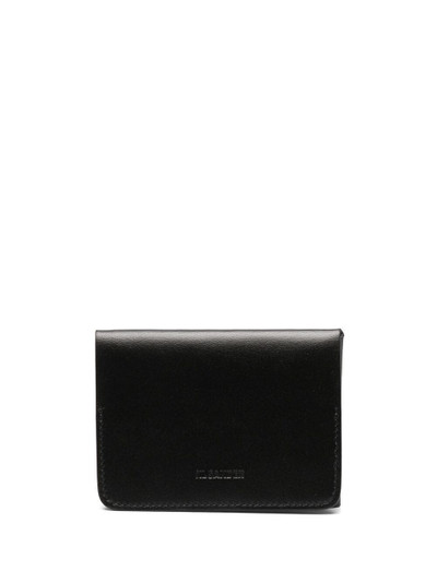 Jil Sander embossed logo tri-fold wallet outlook