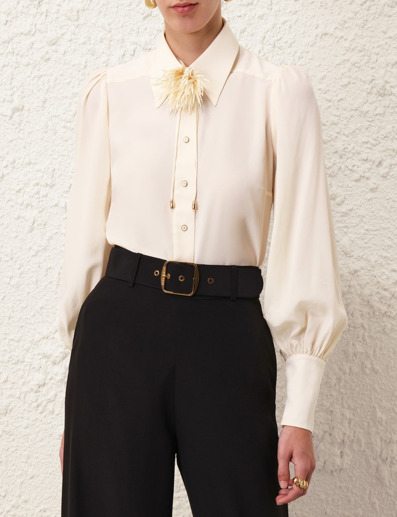 BELTED WIDE LEG PANT 5