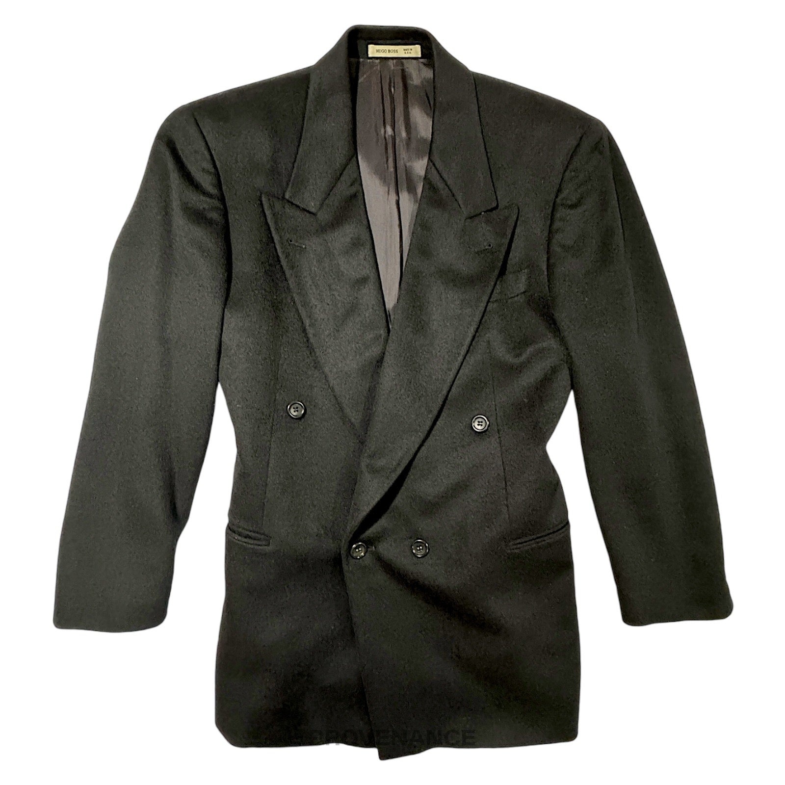 BOSS by HUGO BOSS - Boss x Loro Piana Jacket Overcoat - Black Cashmere 36 46 - 3