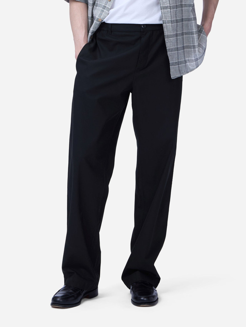 Harvest Pant ~ Black Cotton Gabardine 1