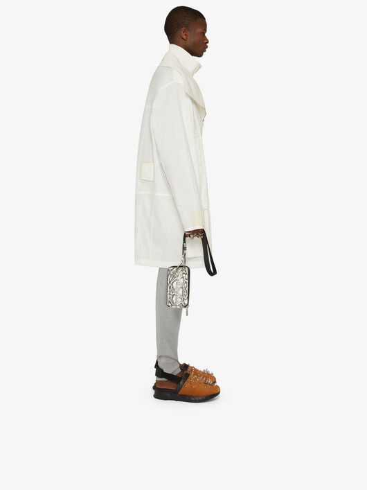 PARKA IN COTTON WITH DOUBLE COLLAR - 3