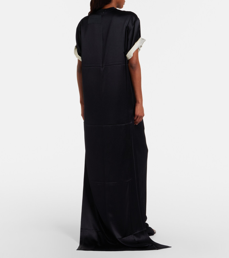 Silk-blend satin T-shirt 5