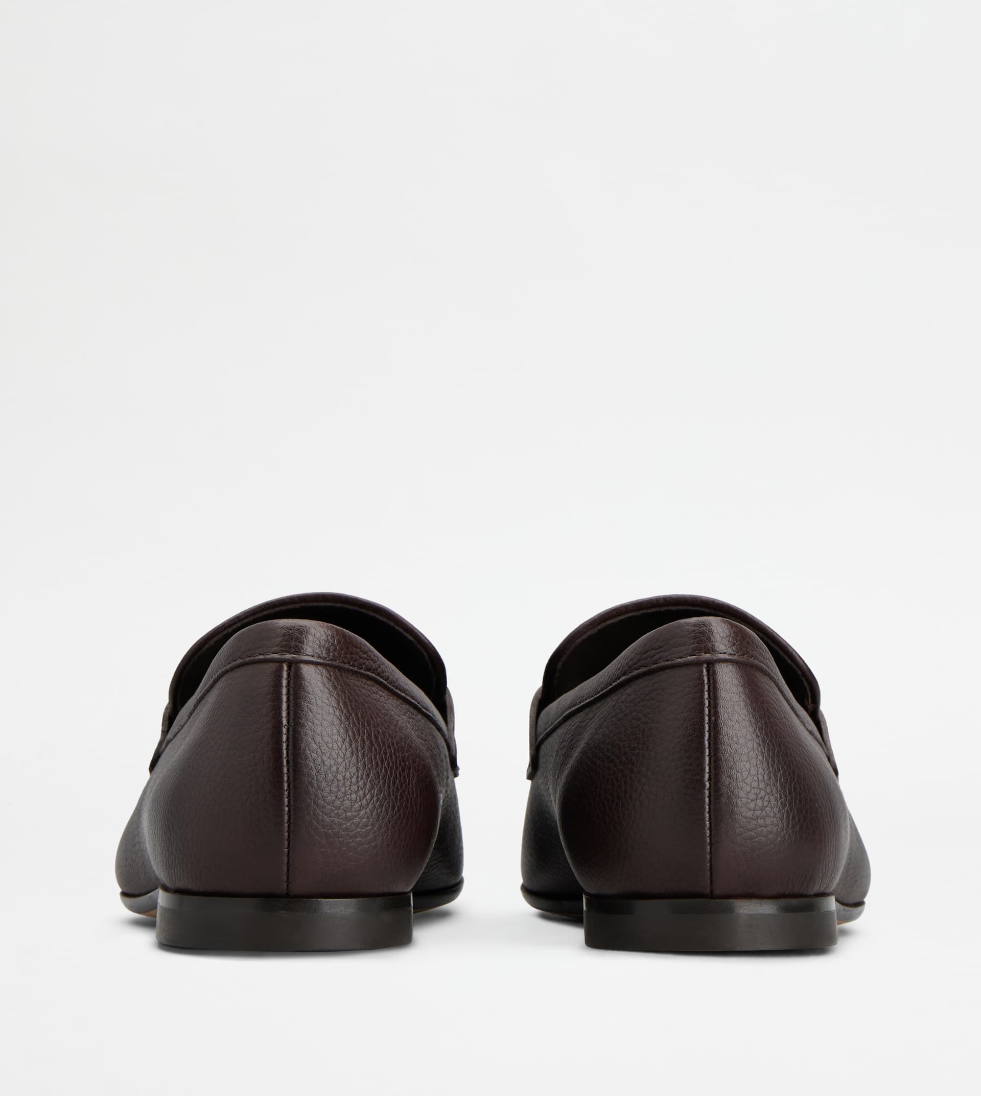 T TIMELESS LOAFERS IN LEATHER - BROWN - 3