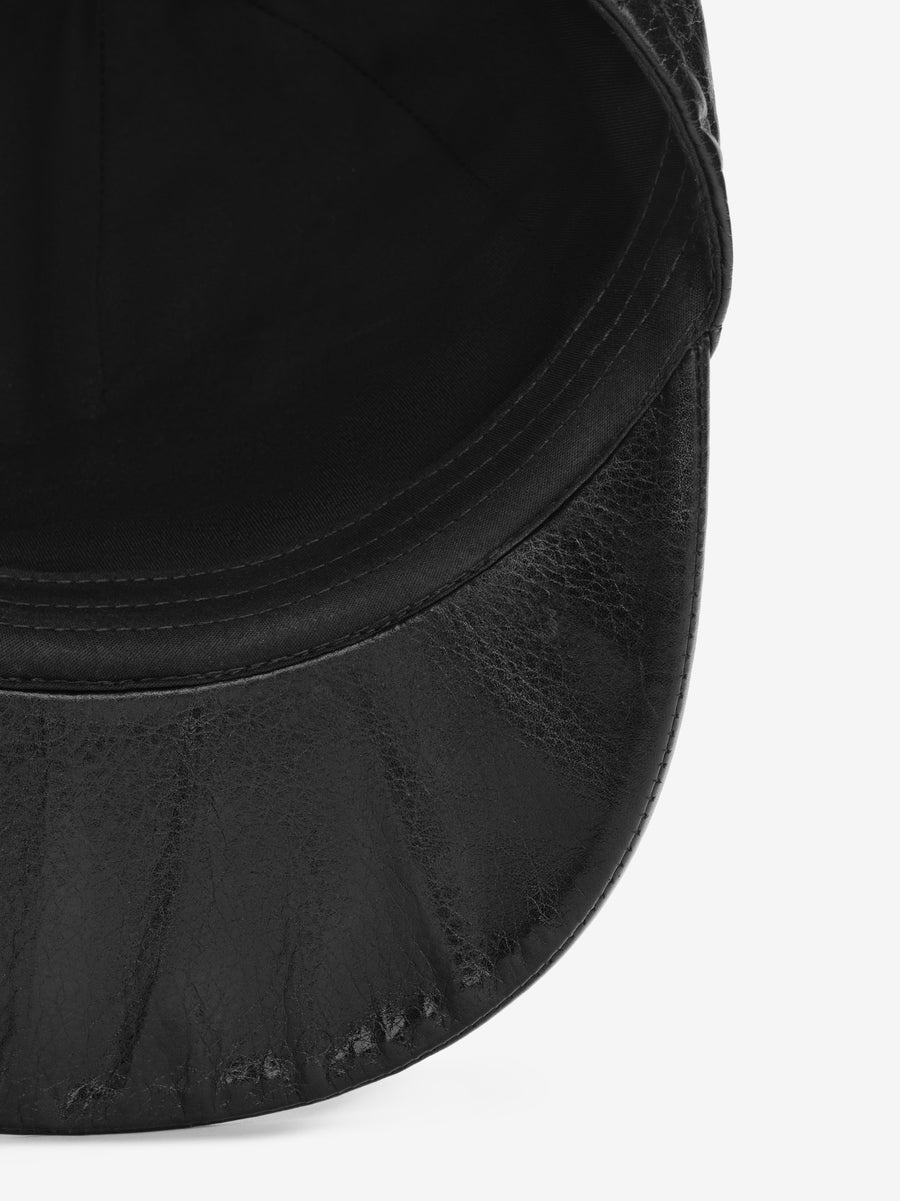 Leather Baseball Cap - 4