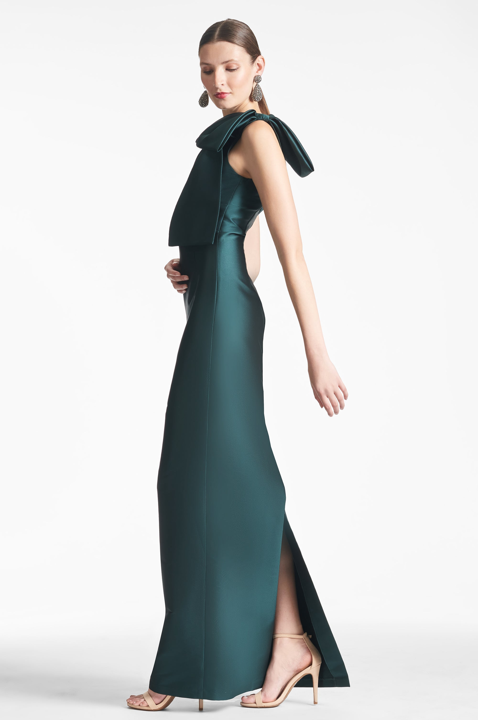Bonnie Gown - Forest Green - 5