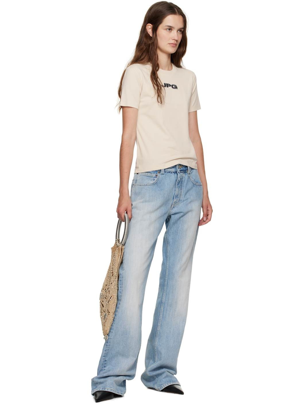Beige 'The JPG' Baby T-shirt - 4