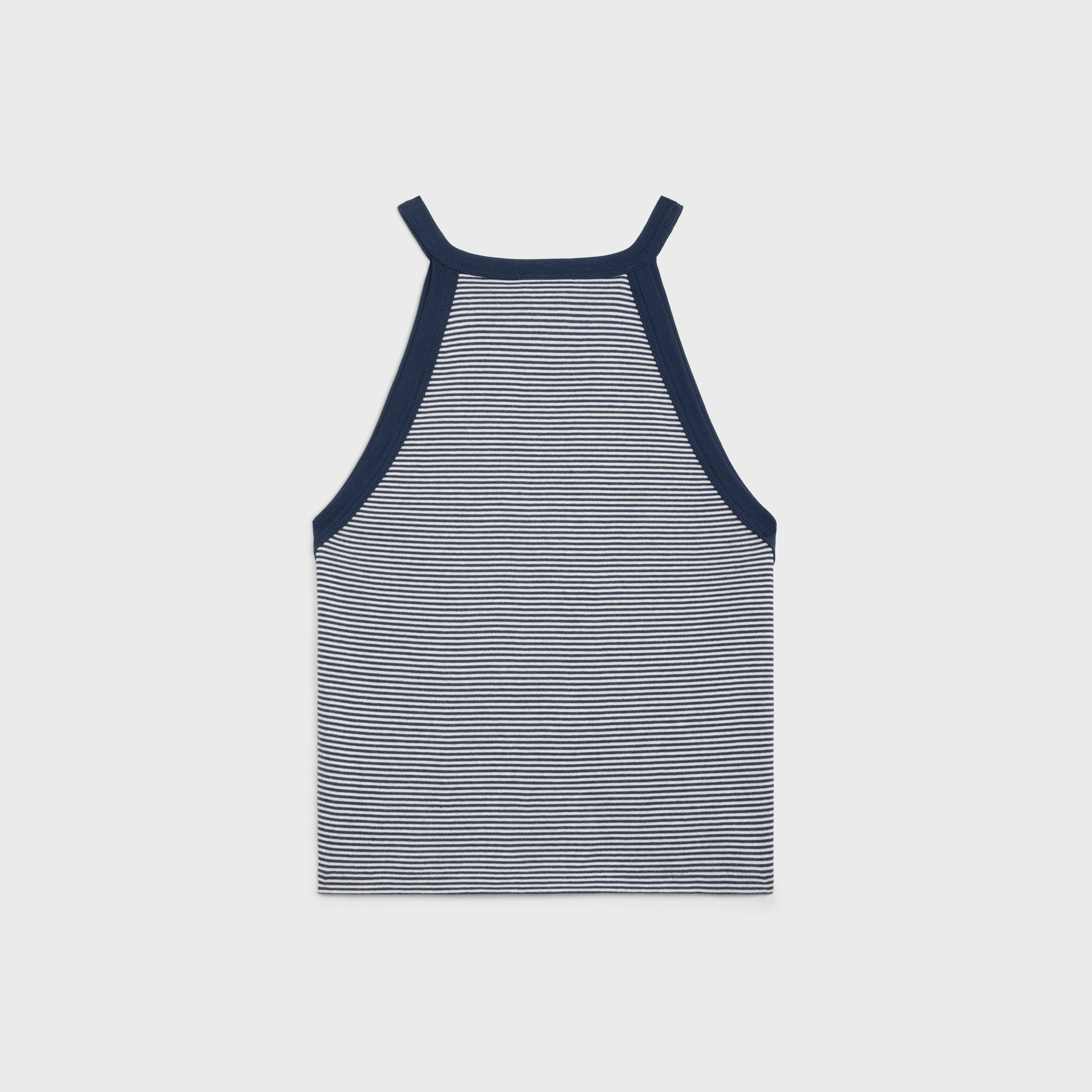 triomphe tank top in striped jersey - 2