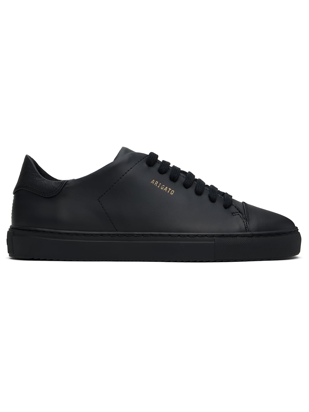 Black Clean 90 Croc Sneakers - 1