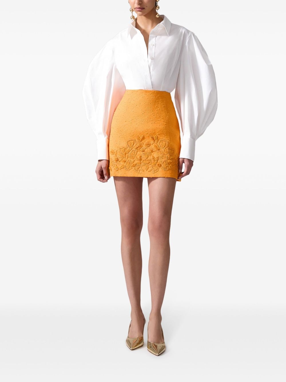 balloon-sleeve shirt - 2