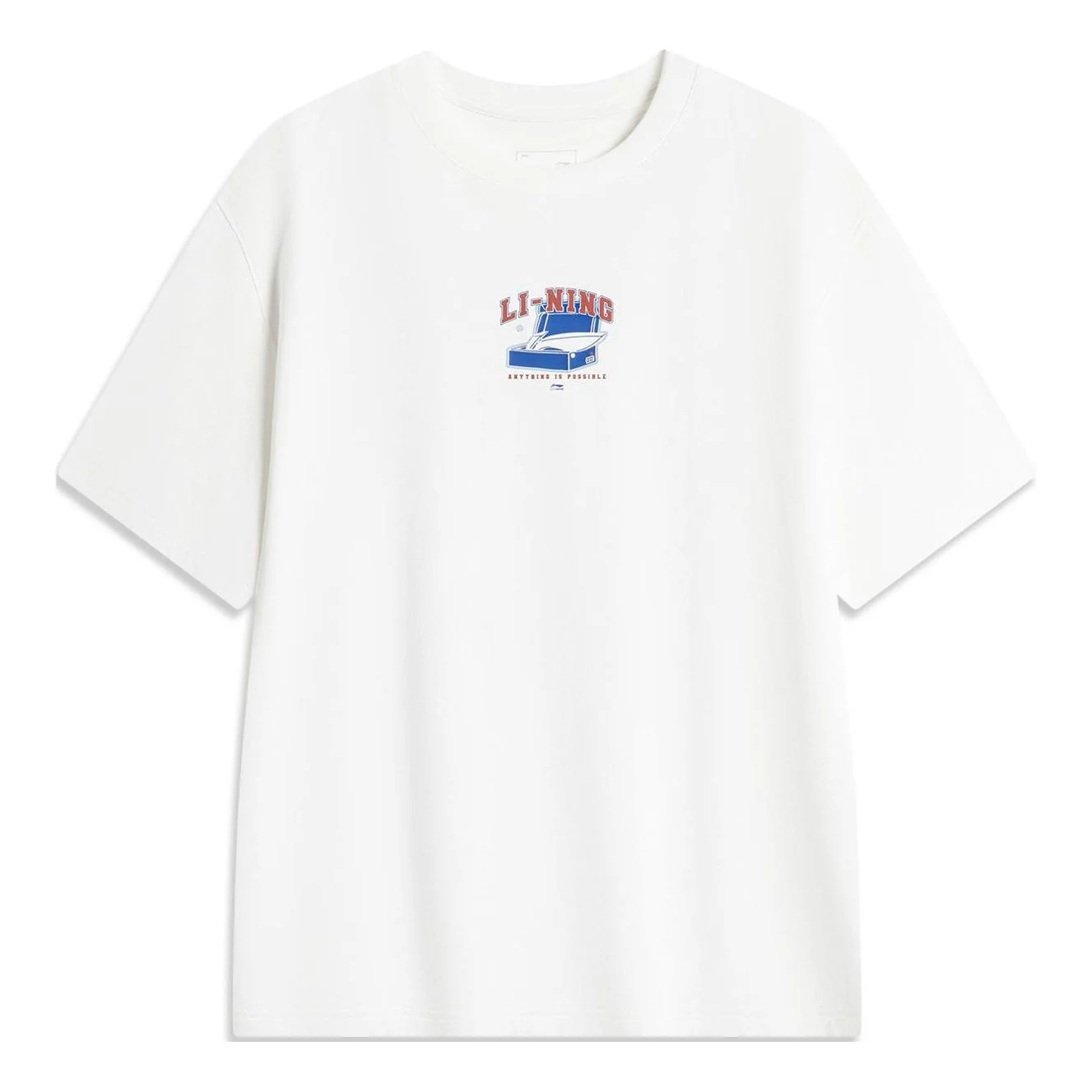 Li-Ning Cartoon Graphic T-shirt 'White' AHSU541-1 - 1