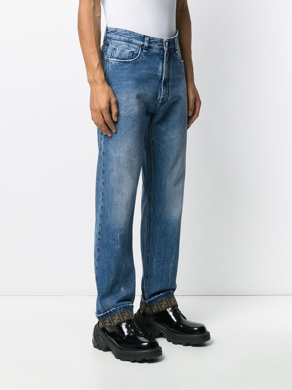 baggy straight-leg jeans - 3