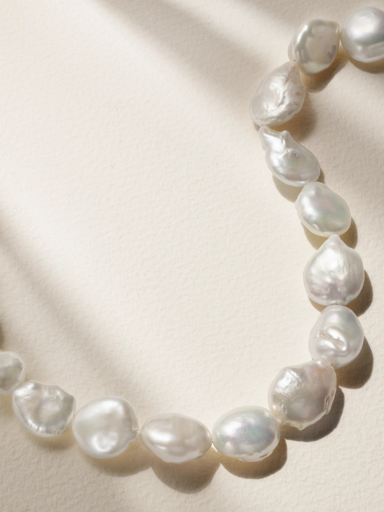 14-karat Gold Pearl Necklace - 4