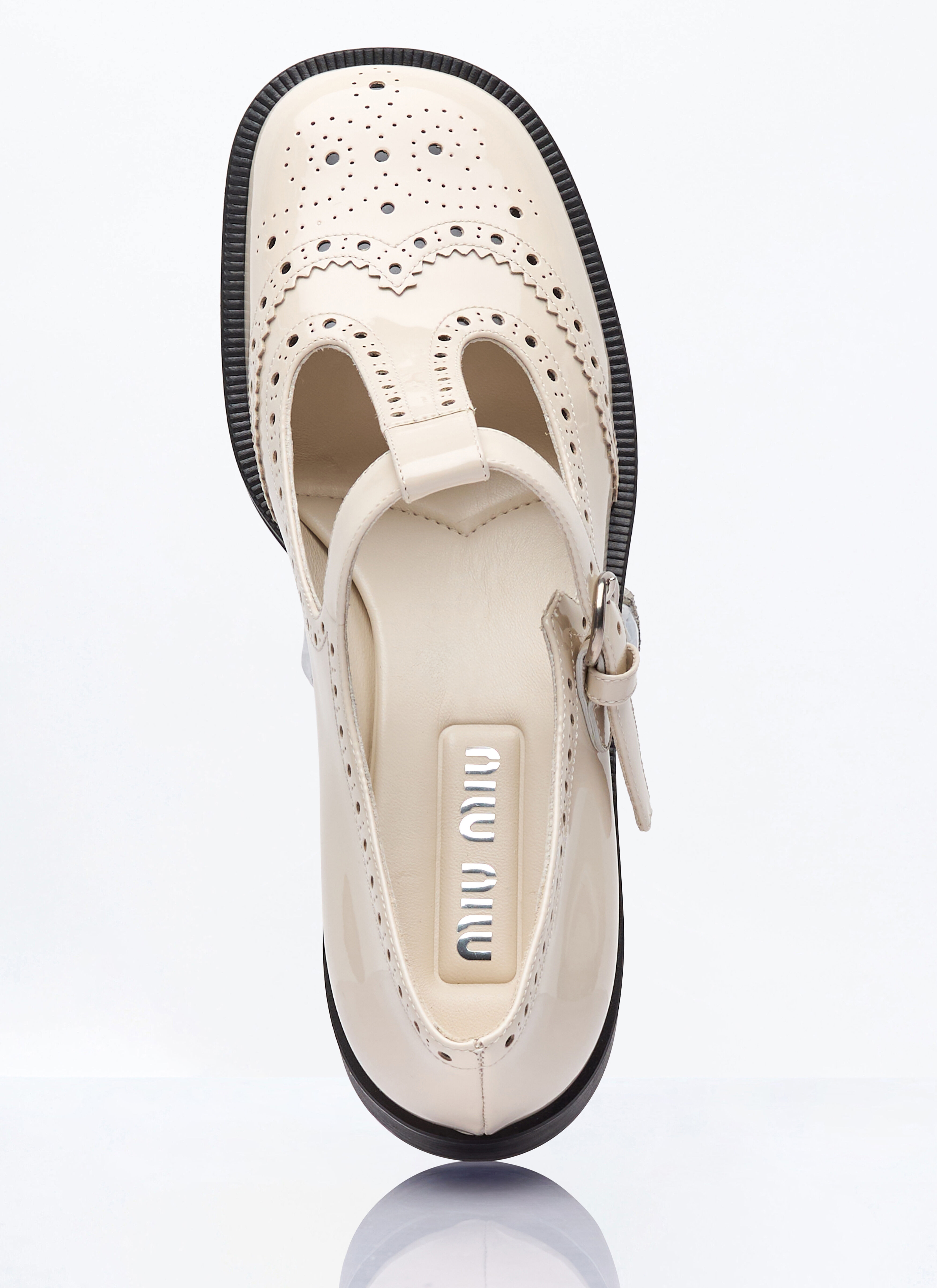 Patent Leather Mary Jane Shoes - 7