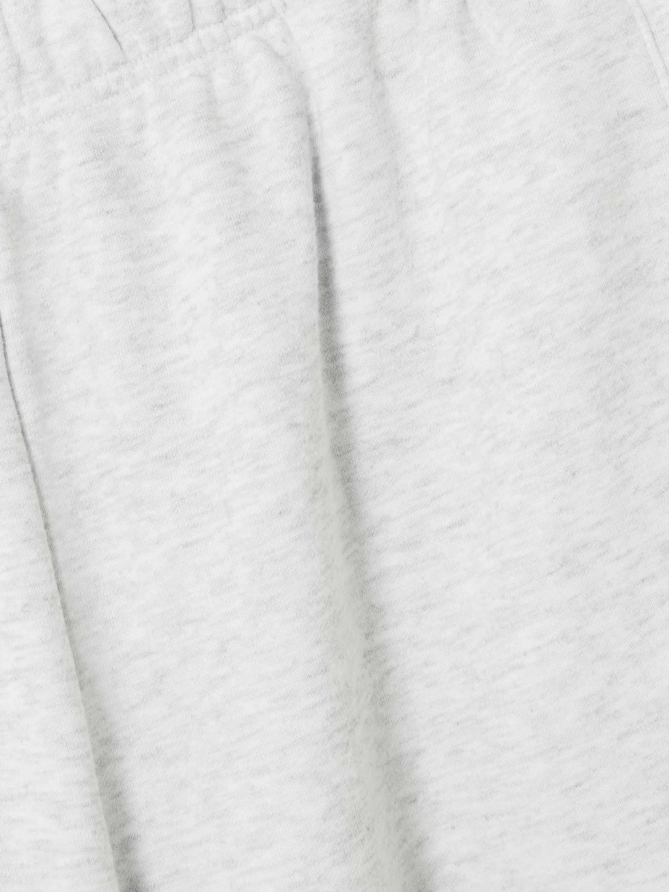 Cotton-blend jersey straight-leg track pants - Light Heather Gray Light gray - 4