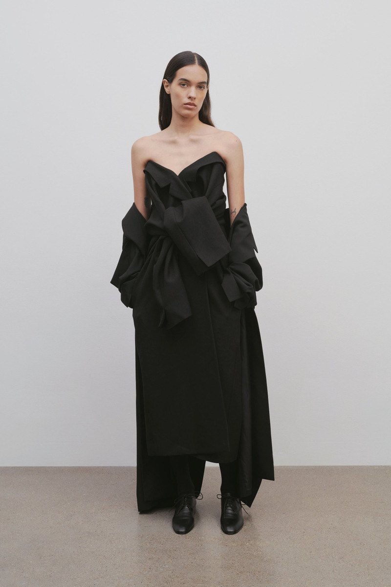 Arpelle Dress in Virgin Wool and Mohair 3