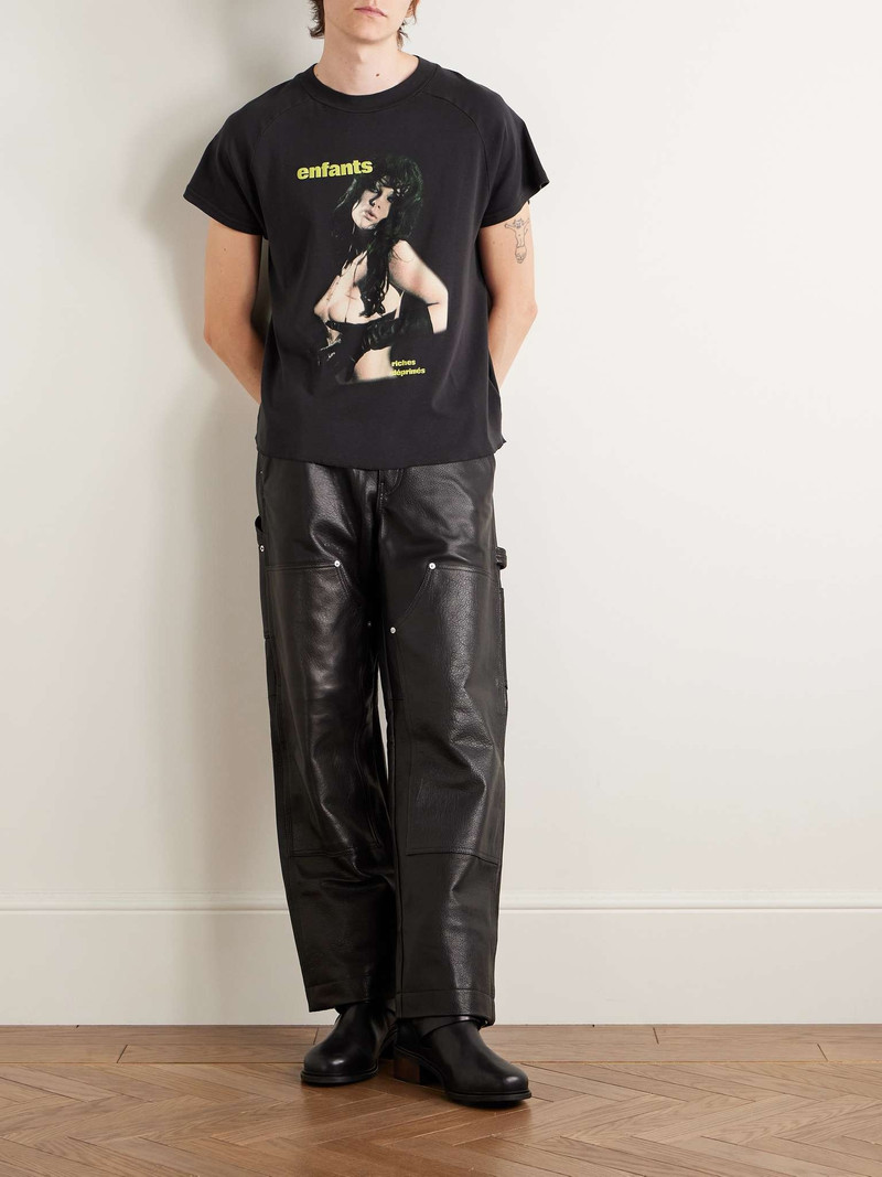Enfants Riches Déprimés Printed Cotton-Jersey T-Shirt outlook