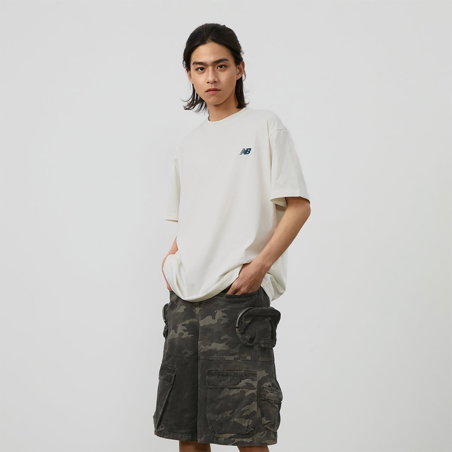 New Balance NB Athletics T-Shirt 'White' AMT42315-CIC - 3