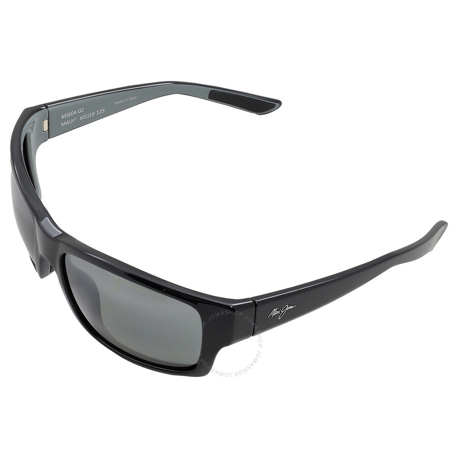 Maui Jim Mangroves Neutral Grey Wrap Men's Sunglasses 604-02 60 - 4