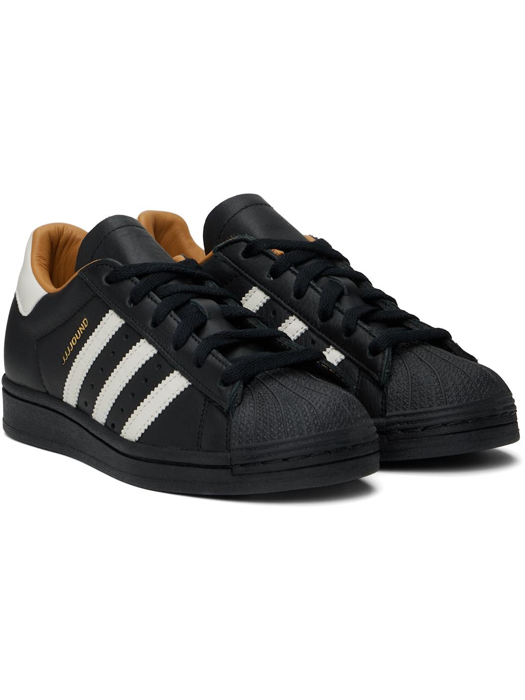 Black JJJJound Edition Superstar Sneakers - 4