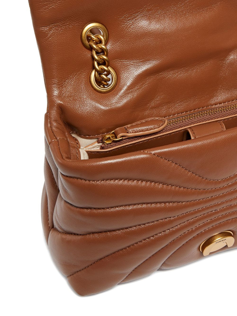 mini Love quilted bird cross body bag 4