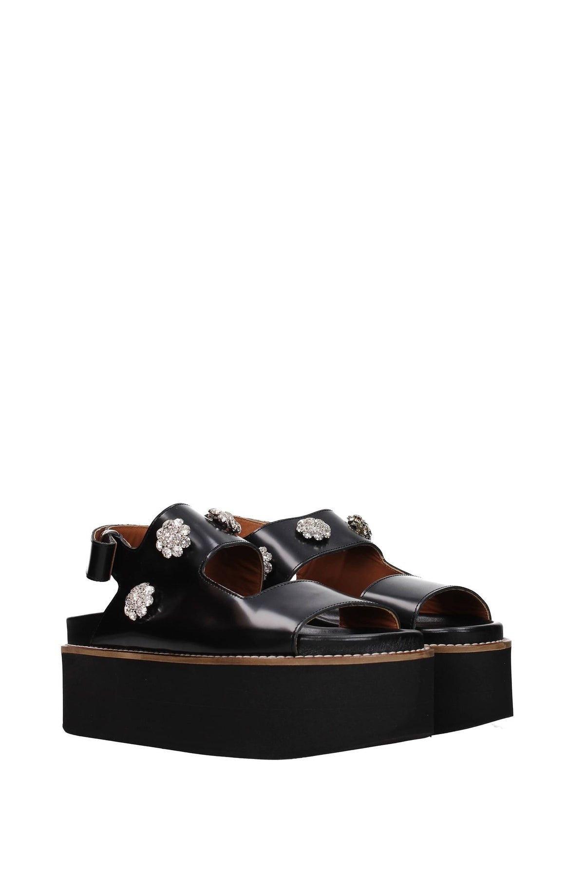 Sandals Leather Black - 2