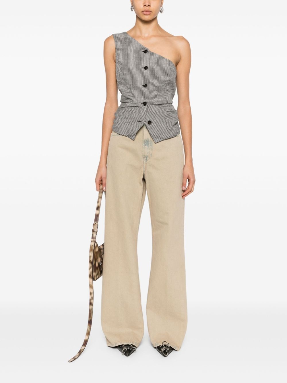 wide-leg jeans - 2
