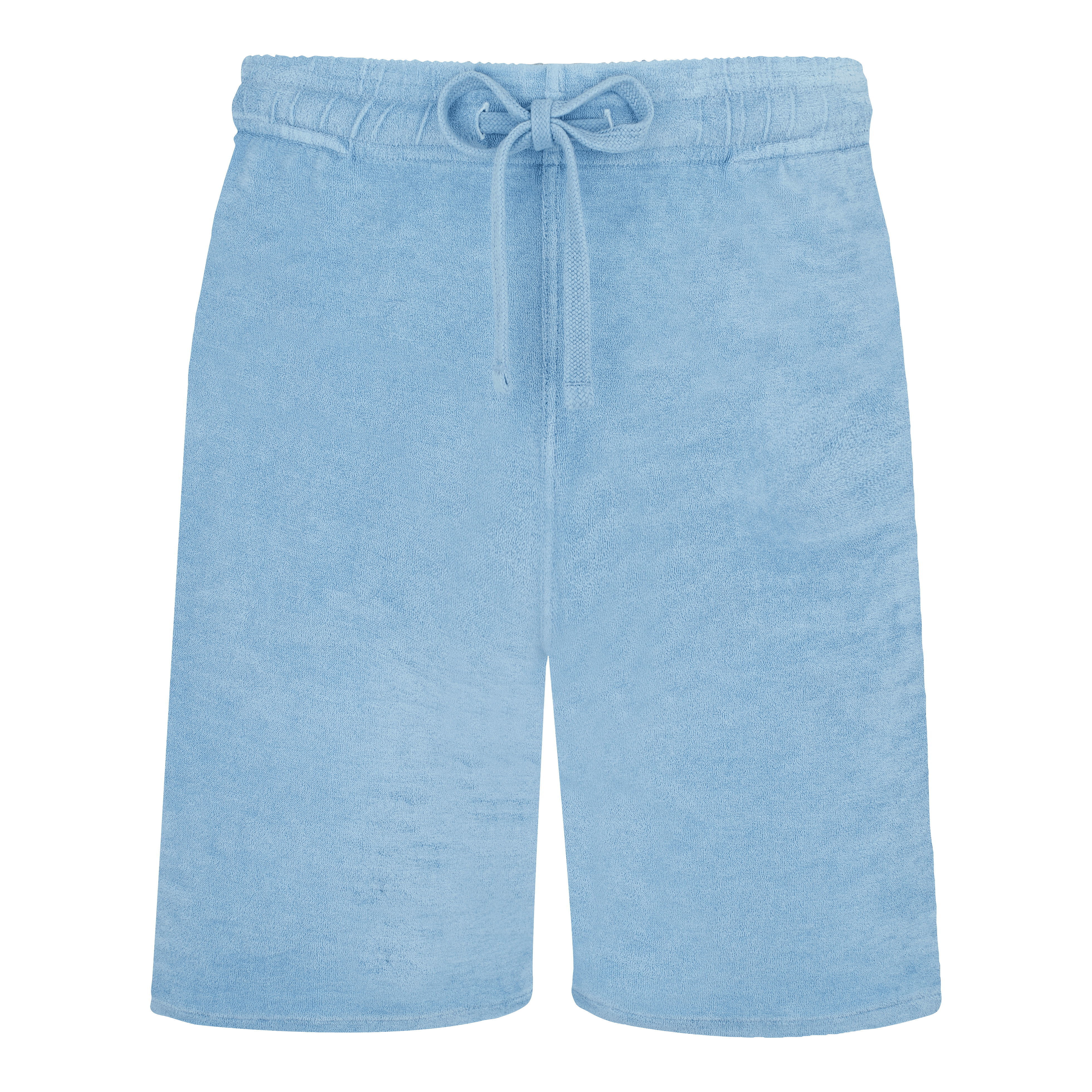 Men Bermuda Shorts Solid Mineral Dye - 1