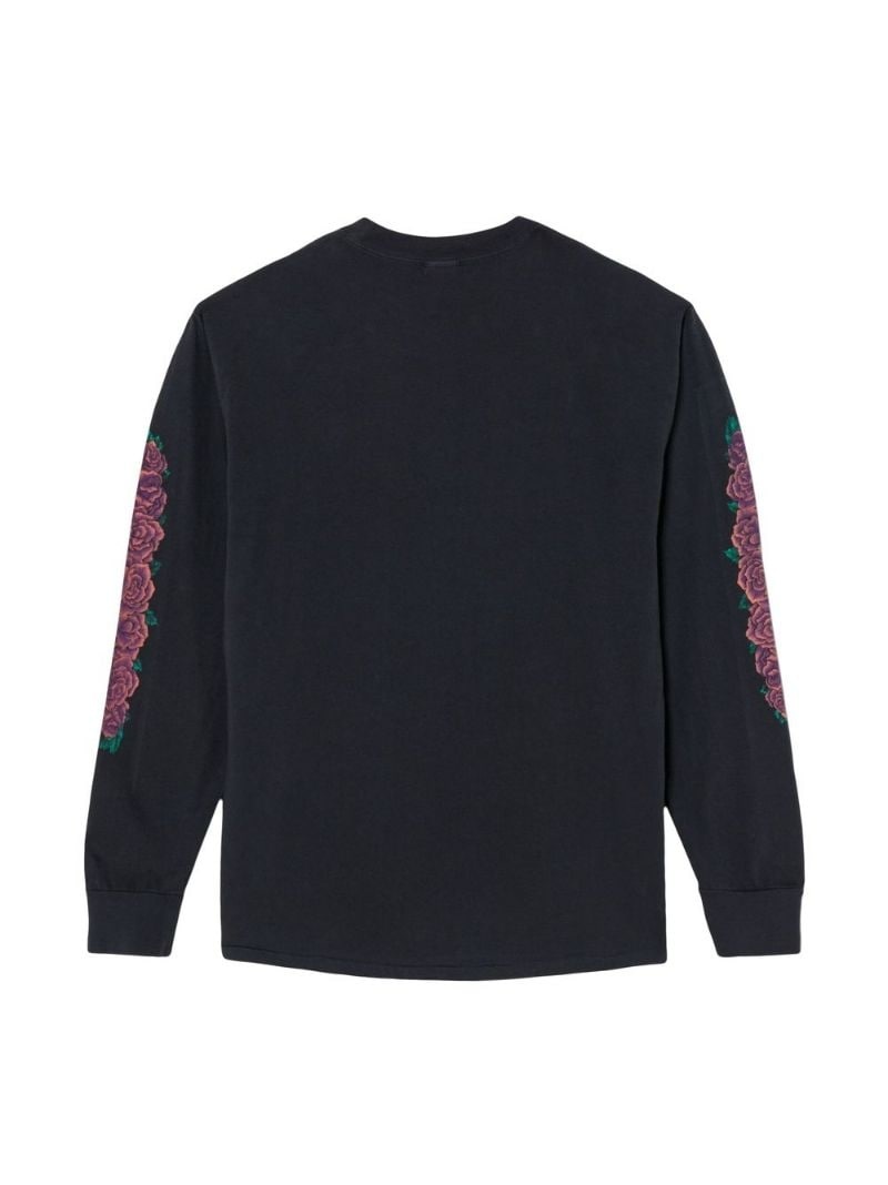 cosmic rose-print sweatshirt - 5