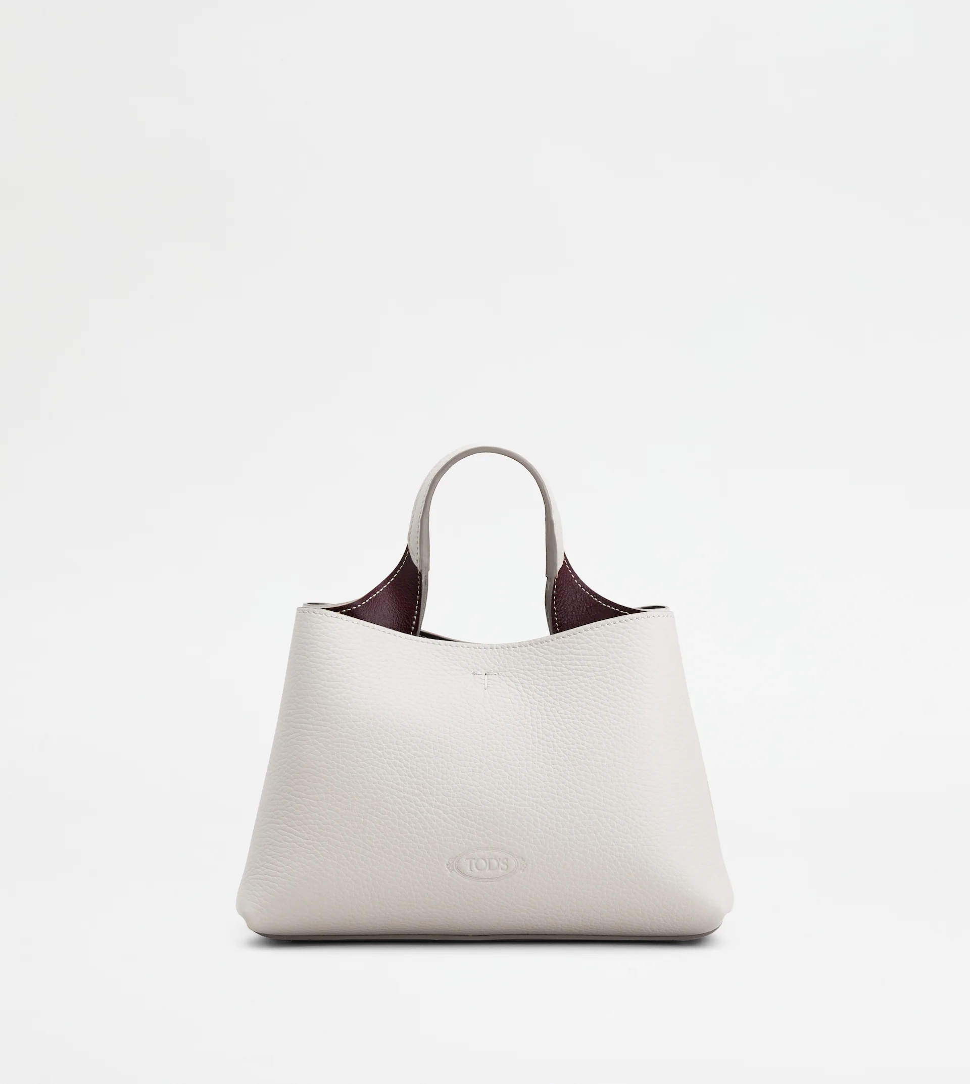 BAG IN LEATHER MICRO - WHITE - 1