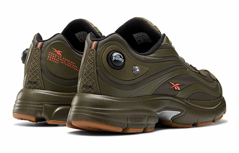 Reebok Reebok Premier Pump Paris Running Shoes Black/Green G58045 outlook