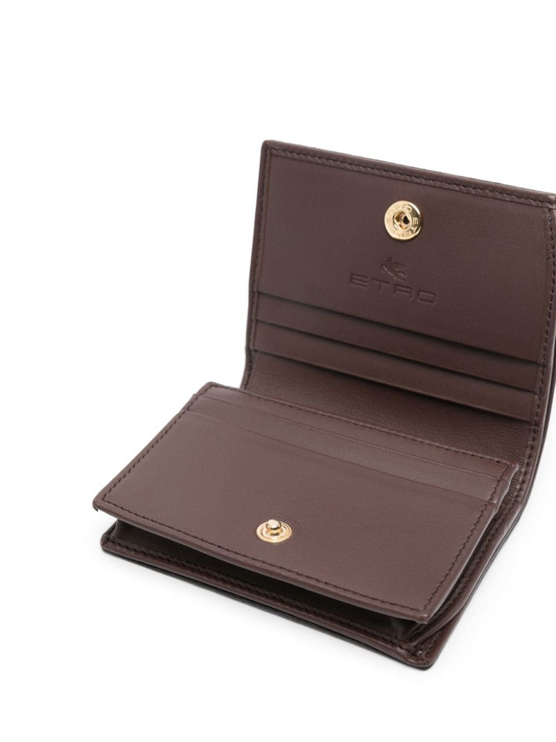 paisley-print wallet 3
