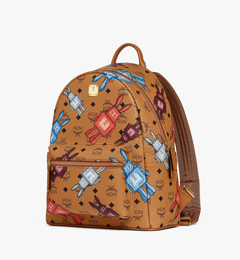 MCM Stark Backpack in Rabot Visetos outlook