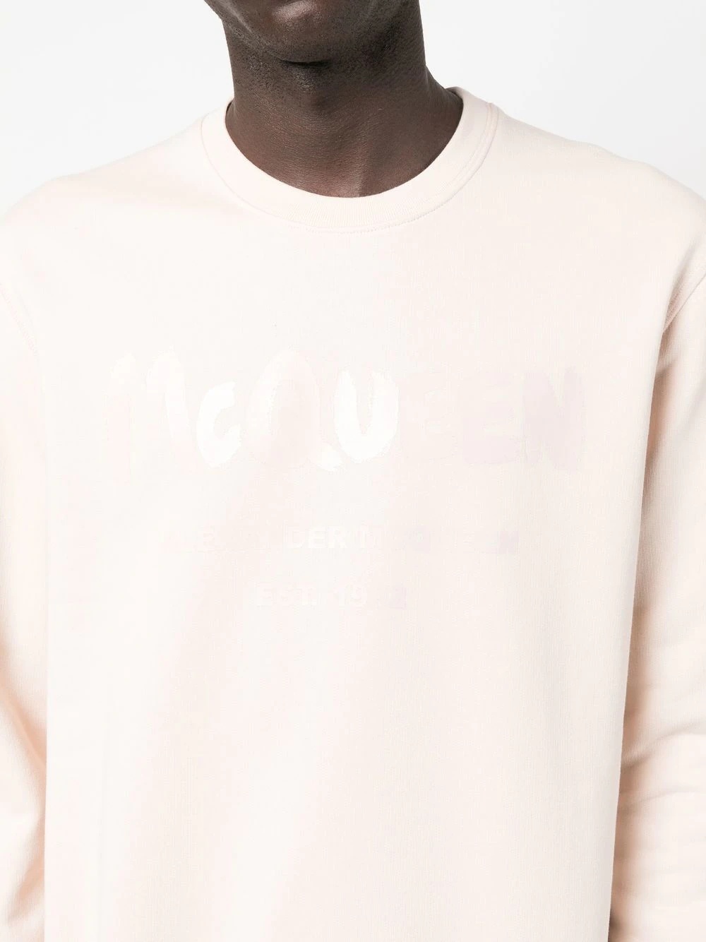 logo crew-neck sweatshirt - 5