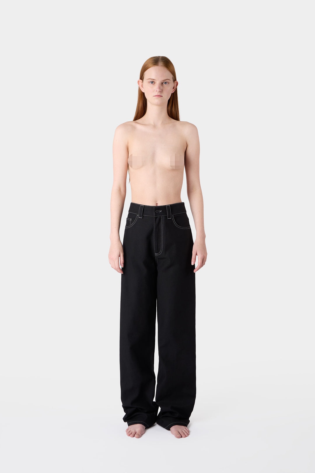 BELLIDENTRO PANTS / black stripes - 1