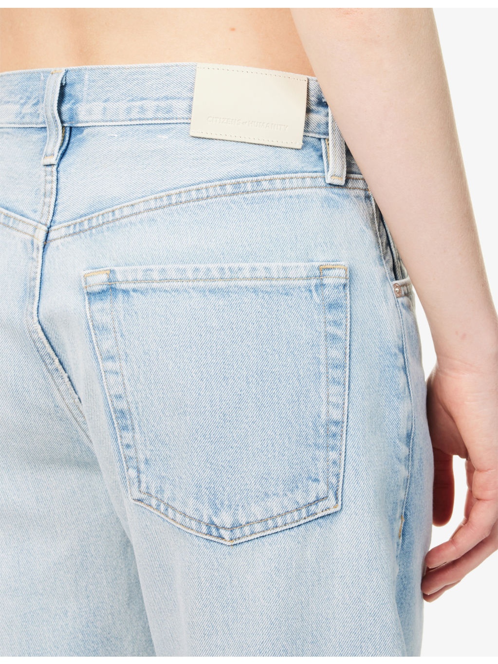 Ayla Baggy Denim Short - 5