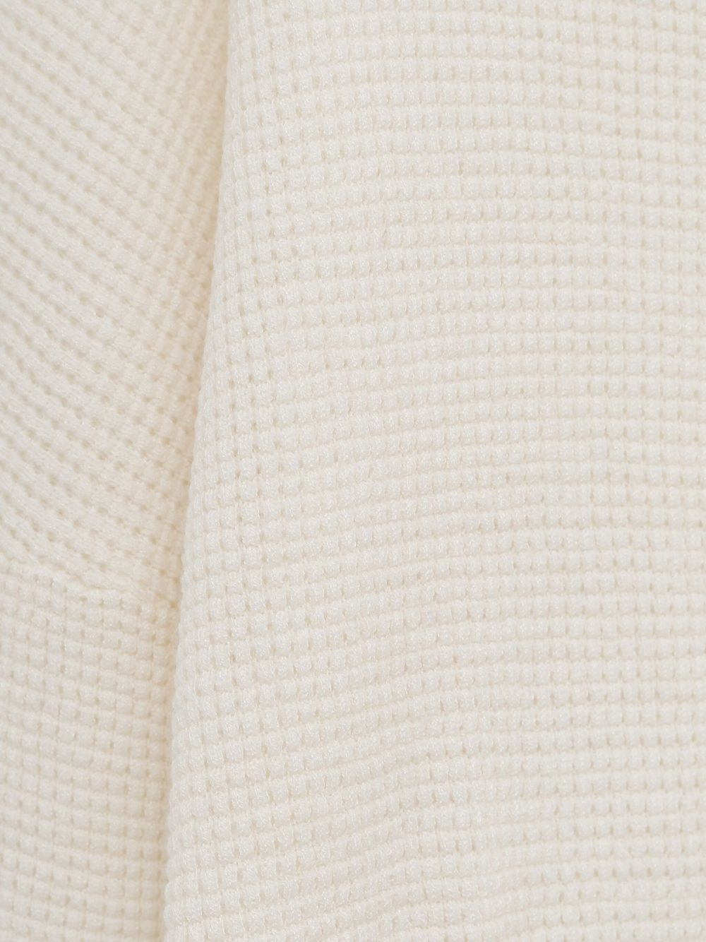 Waffle crew-neck sweater - 3