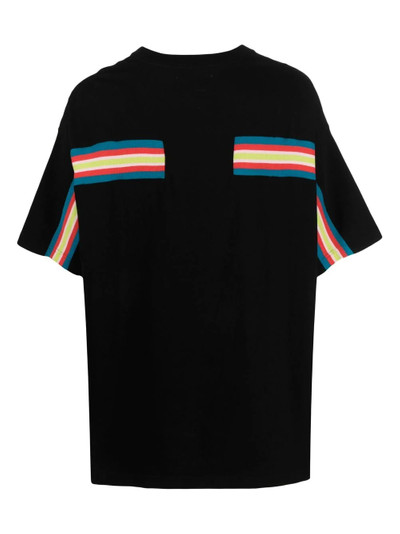FACETASM stripe-detail short-sleeved T-shirt outlook