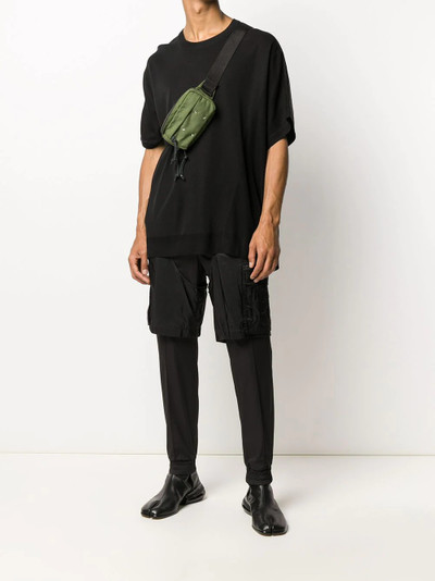 JUUN.J cape detail T-shirt outlook