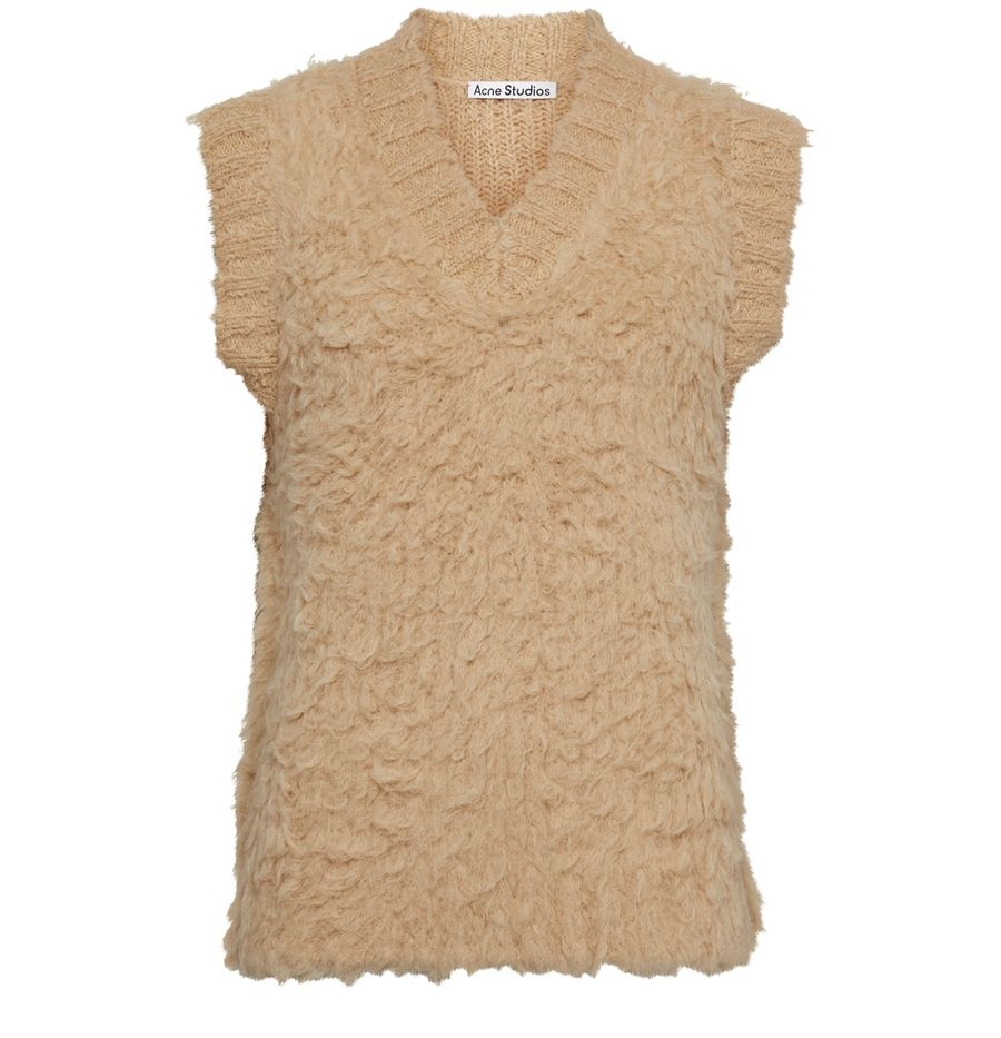 Korso sleeveless V-neck sweater - 1