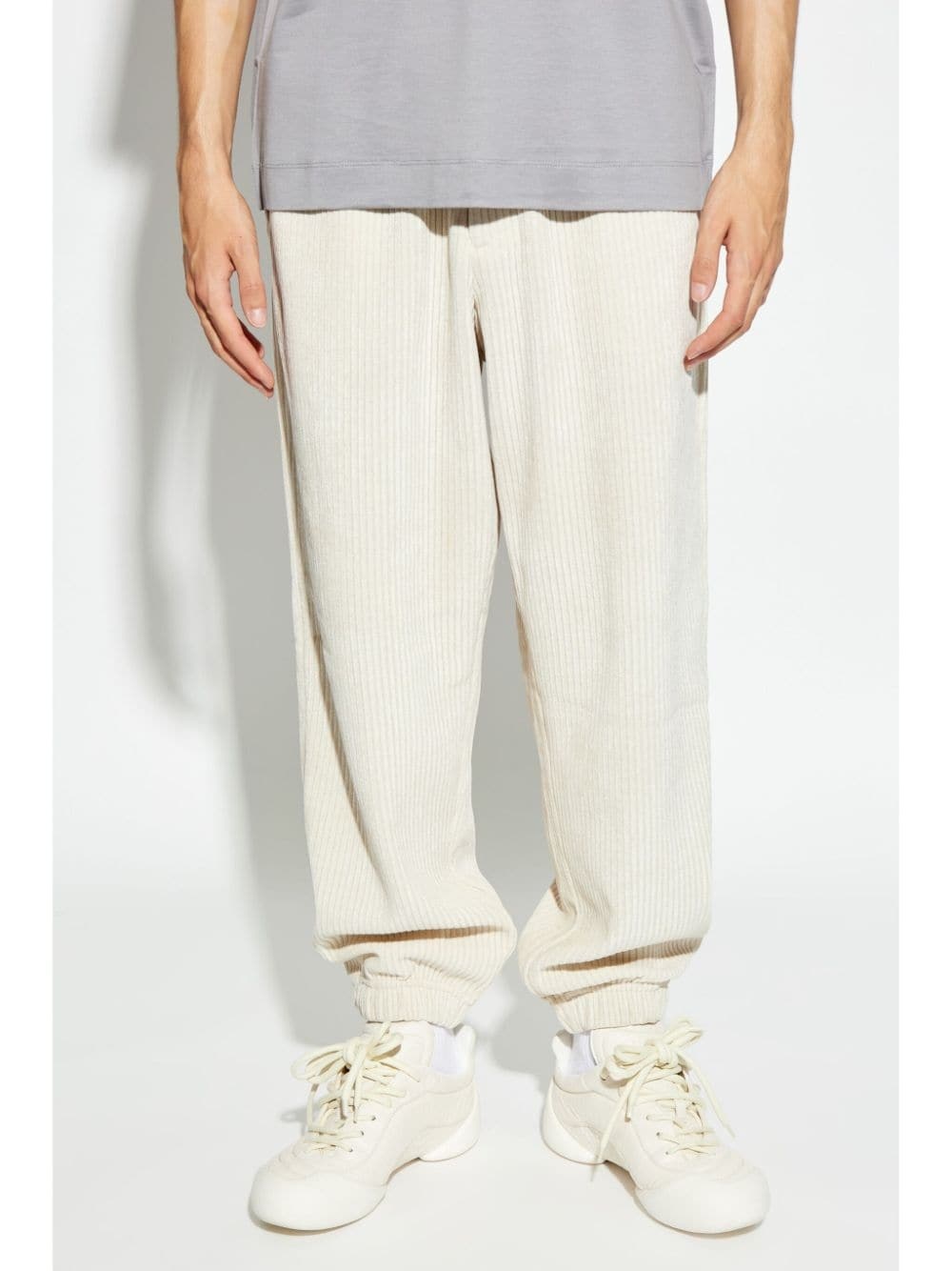 corduroy track pants - 3